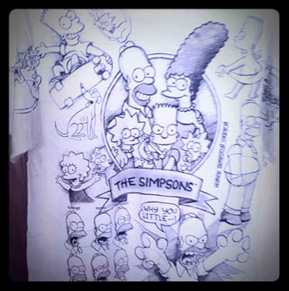 Simpson's t shirt